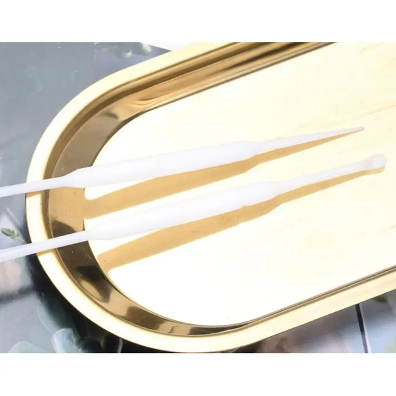 

2Pcs UV Resin Mold Silicone Stirrers Spoon DIY Casting Jewelry Tools Kit