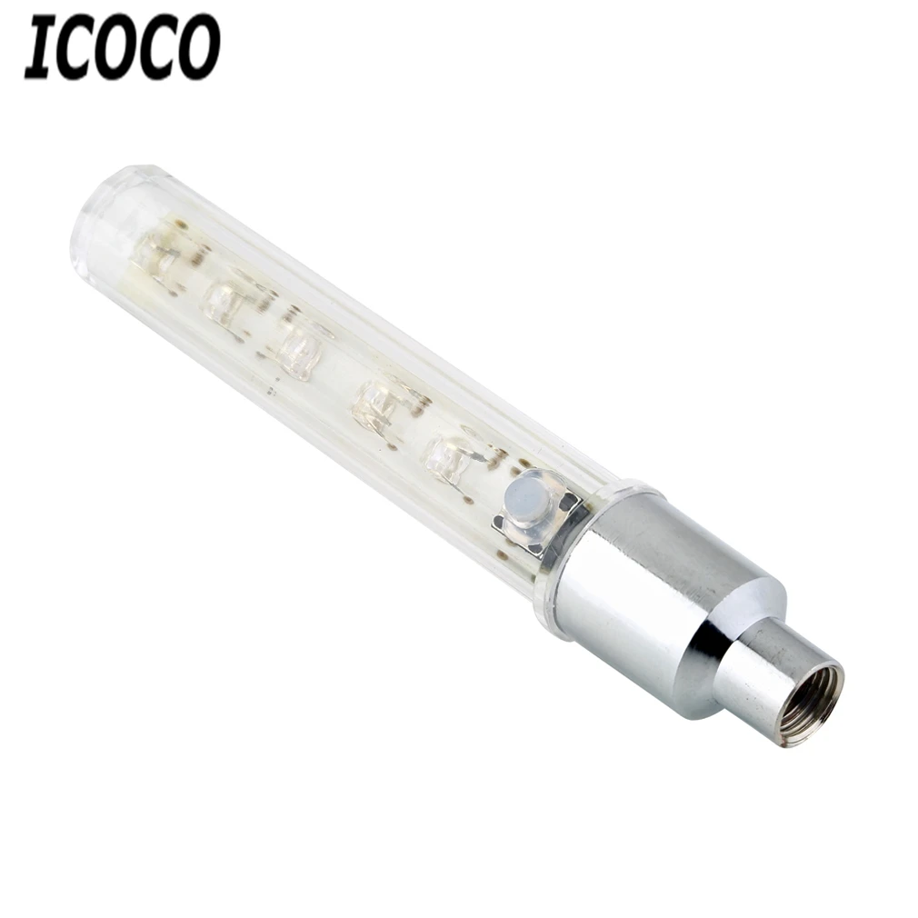 ICOCO 2 шт./компл. 5 светодиодов цветной велосипедный двигатель велосипеда