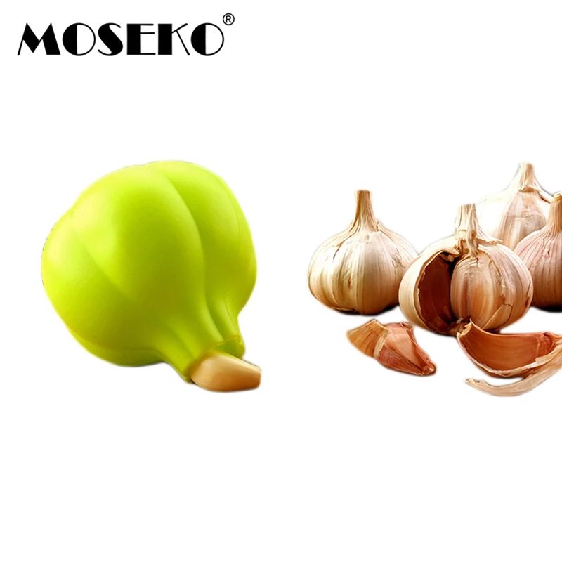 MOSEKO 1 шт. творческий Силиконовые устройство для очистки чеснока от шелухи чистки