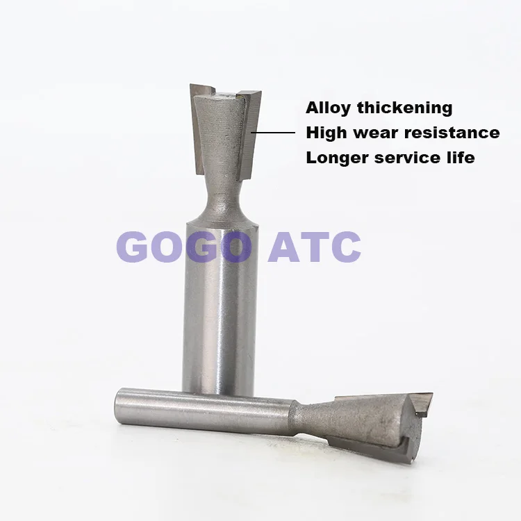 Dovetail slot milling cutter knife diameter9.52-19.05 Woodworking trimming machine head Engraving | Обустройство дома