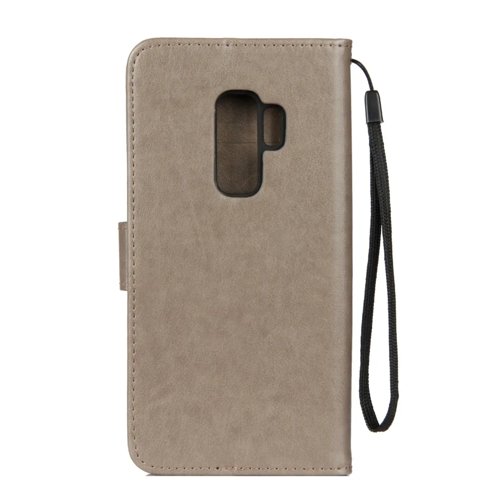 Для samsung Galaxy S9 чехол бабочка лотоса Крышка для GalaxyS9 SM G960F G9600 телефона Coque принципиально|Чехлы-книжки| |