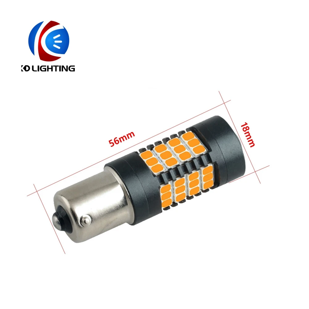 KD 2 шт./лот 1156 BA15S LED 1157 bay15d 54smd Автомобильные светодиодные лампы 2835 3528