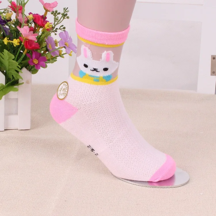 Носки детские с рисунком кролика 10 шт. = 5 пар|kids socks|socks for girlssocks children |