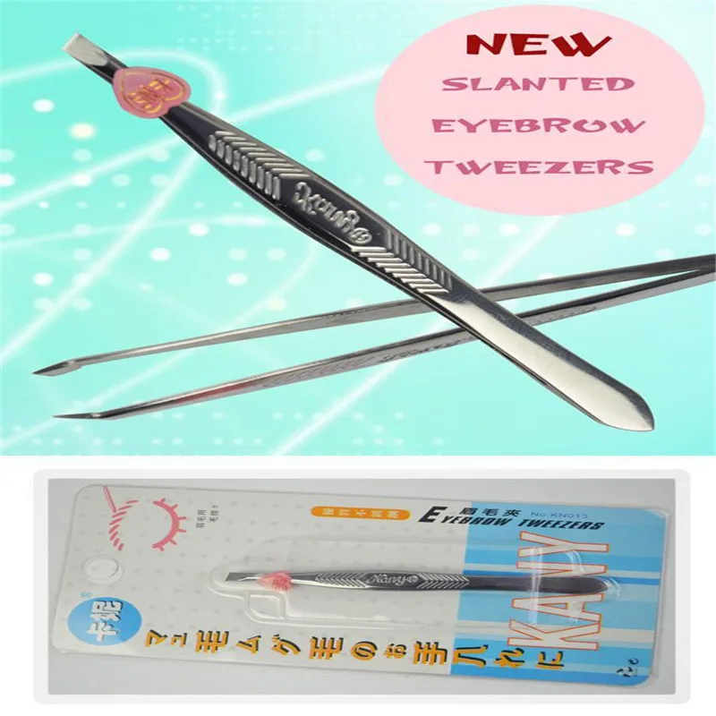 

2PCS Lady Girls Stainless Steel Shape Tool Eyebrow Face Nose Hair Clip Tweezer Remover Hot
