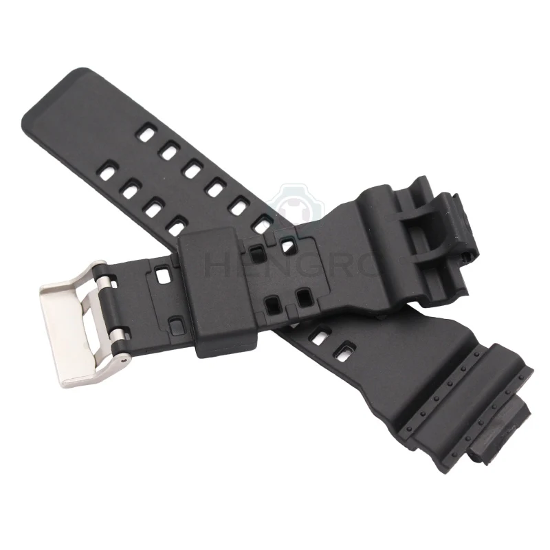 

16mm PU Watch Band Strap Fit For Casio G Shock Replacement Black Waterproof Watchbands Accessories