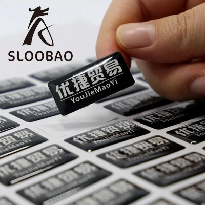 Бесплатная доставка 1000 шт. Индивидуальные Модные прозрачные наклейки из