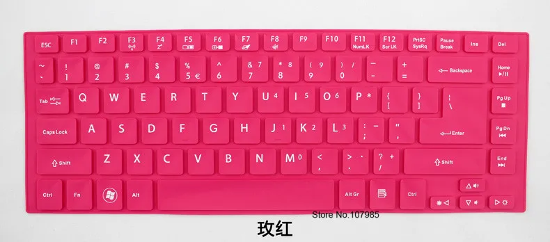 Allrose Крышка клавиатуры для acer Aspire E5-472 E5-421 V5-471 V5-473 E1-470G E1-432G E1-472 V3-471G V5-472 ES-421 ES-411 - Цвет: Allrose