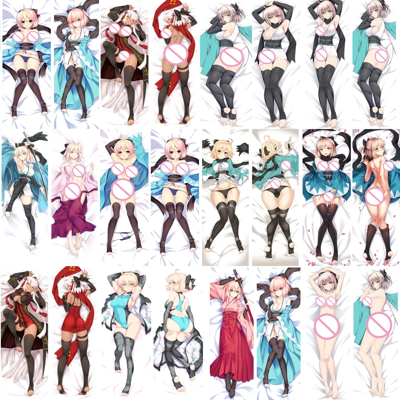 Ноябрьское обновление из японского аниме Fate/Grand Order FGO Okita Souji Otaku Dakimakura наволочка
