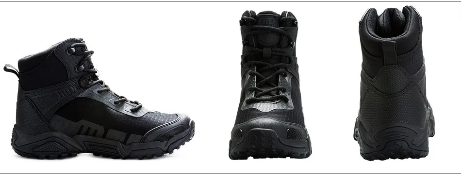FREE SOLDIER outdoor sports hiking tactical military men boots tear-resistant shoes for climbing camping
