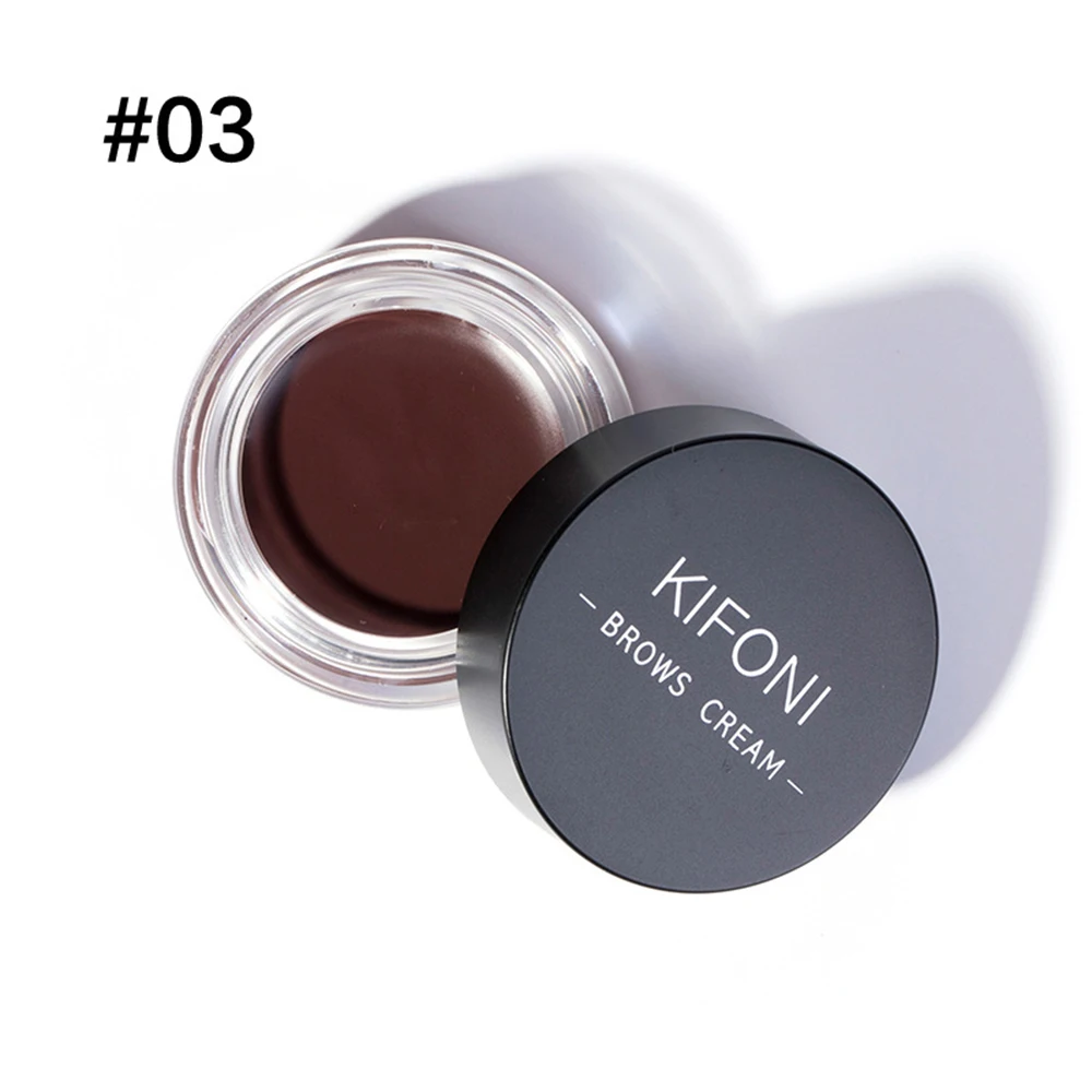 Макияж гель для бровей кремовая краска водостойкие долговечные не маркировочные тени для глаз для бровей, косметический с кистью TSLM1