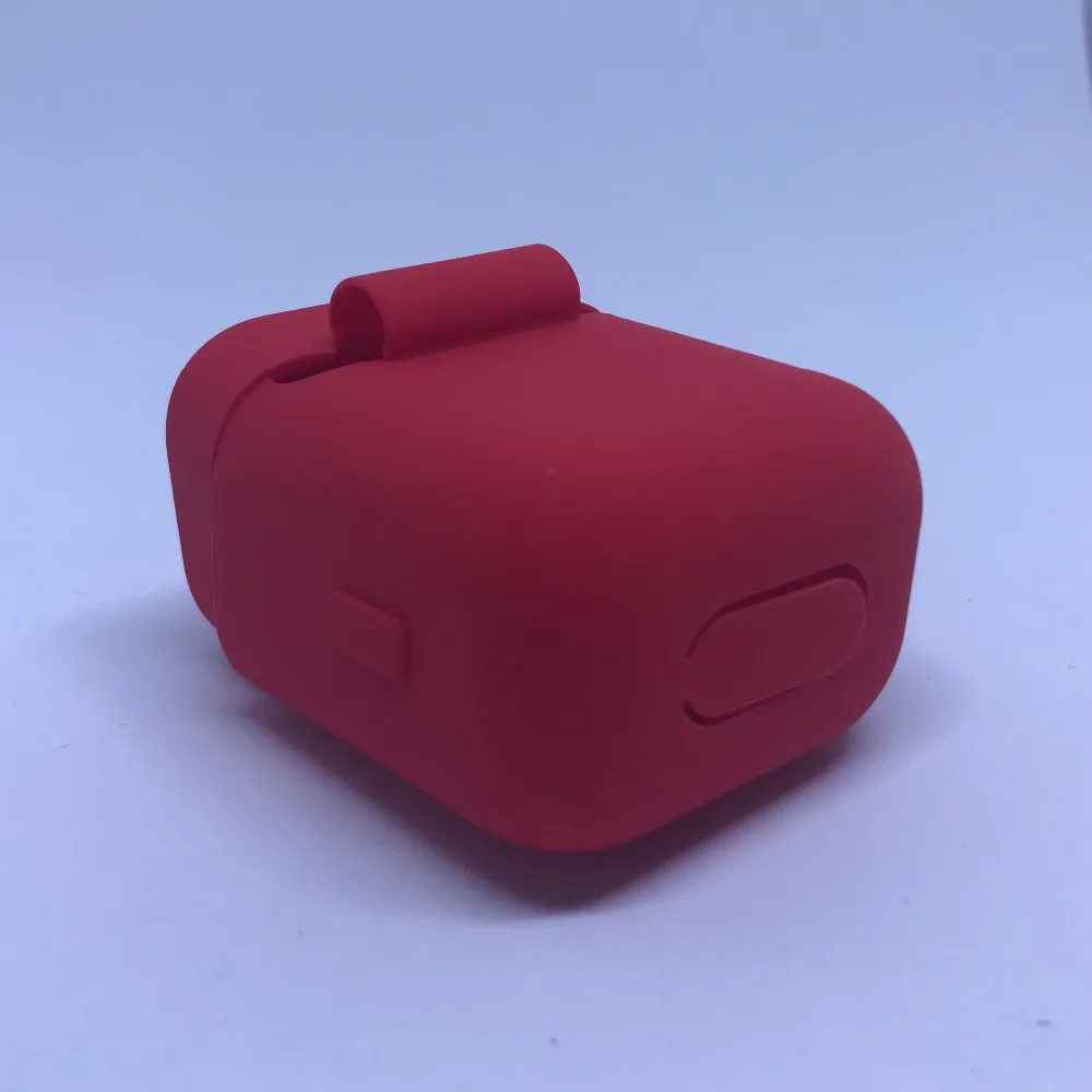 Чехол для наушников для Xiaomi Airdots Pro, зарядная коробка для Xiaomi Air TWS, силиконовый защитный чехол+ ремень против потери+ карабин