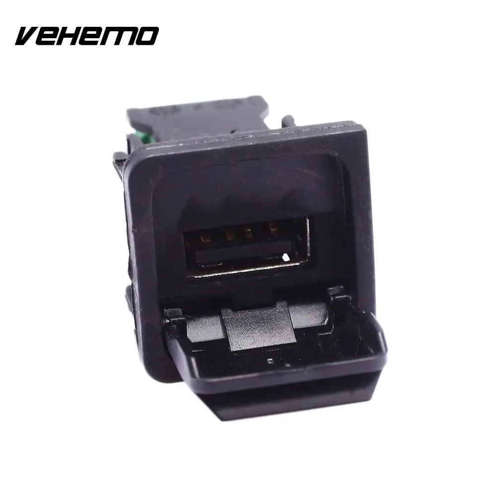 Vehemo черный USB кабель переключателя автомобильных переключатель AUX Универсальный