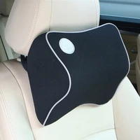 1pcs universal car neck headrest space memory foam fabric car covers vehicular pillow car seat cover headrest pillow for home