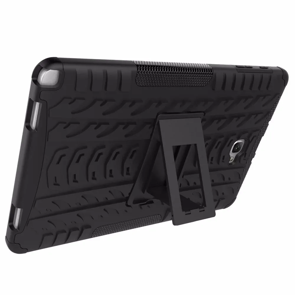 Для Samsung Galaxy Tab A6 10 1 с s-ручкой сверхпрочный бронированный чехол-подставка