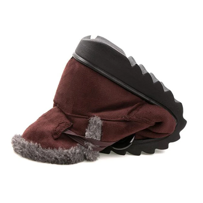 Парусный спорт LU женская обувь Теплые ботильоны с низким вырезом зимняя