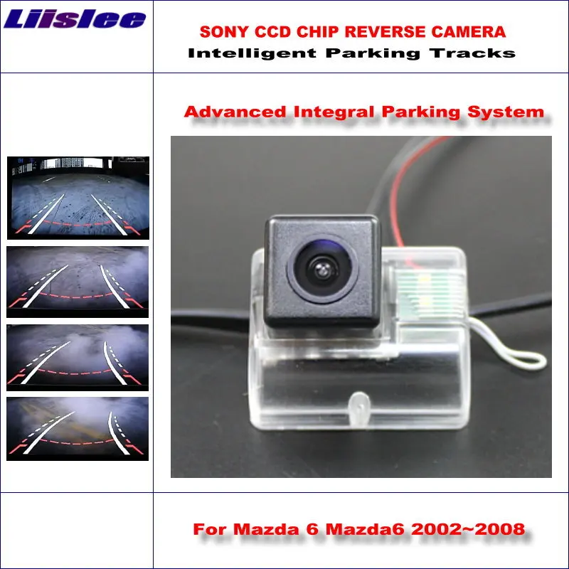 

Liislee High Quality Intelligentized Car Parking Rear Reverse Camera For Mazda 6 Mazda6 2002~2008 / NTSC PAL RCA SONY CCD