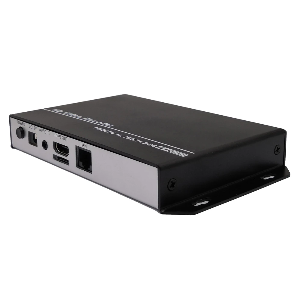 Видеодекодер ISEEVY H.265 H.264 4K декодер IPTV с выходом HDMI CVBS для декодирования сетевого