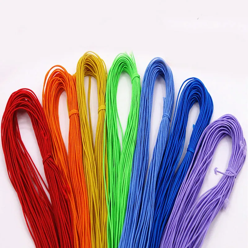 Эластичная лента для шитья из полиэстера ширина 0 8 1 мм|sewing elastic band|elastic colored ribbonsewing
