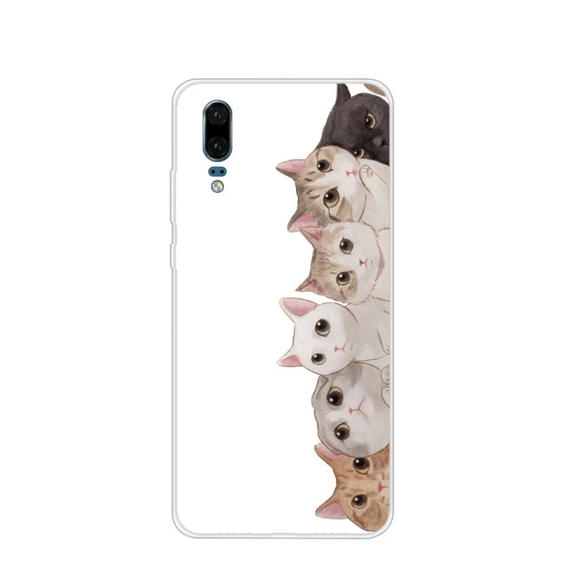 Meaford для Huawei P20 чехол телефона силиконовый мягкий Ультратонкий из ТПУ с