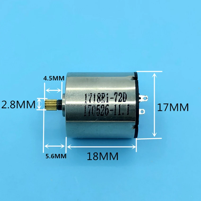 NdFeB мощный магнитный DC12V 42MA микро двигатель высокая скорость бесшумный высокий