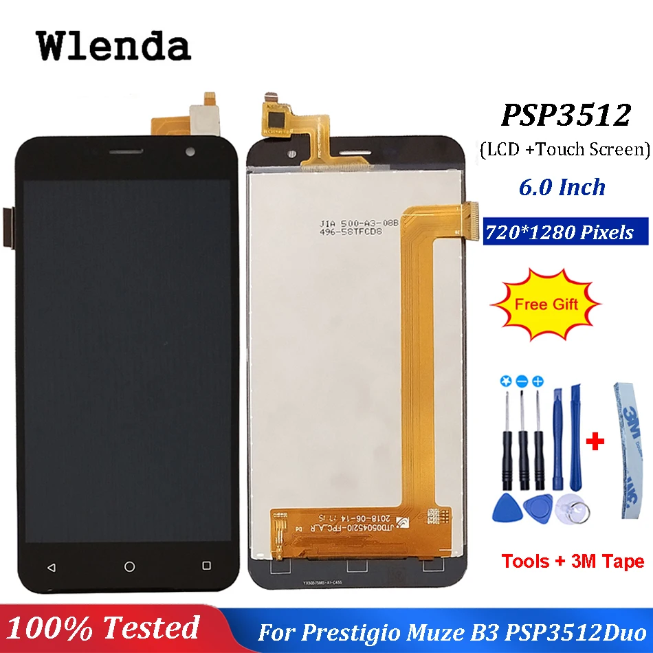 5 дюймовый сенсорный экран для Prestigio Muze B3 PSP 3512 B7 7511 DUO ЖК с сенсорным экраном в