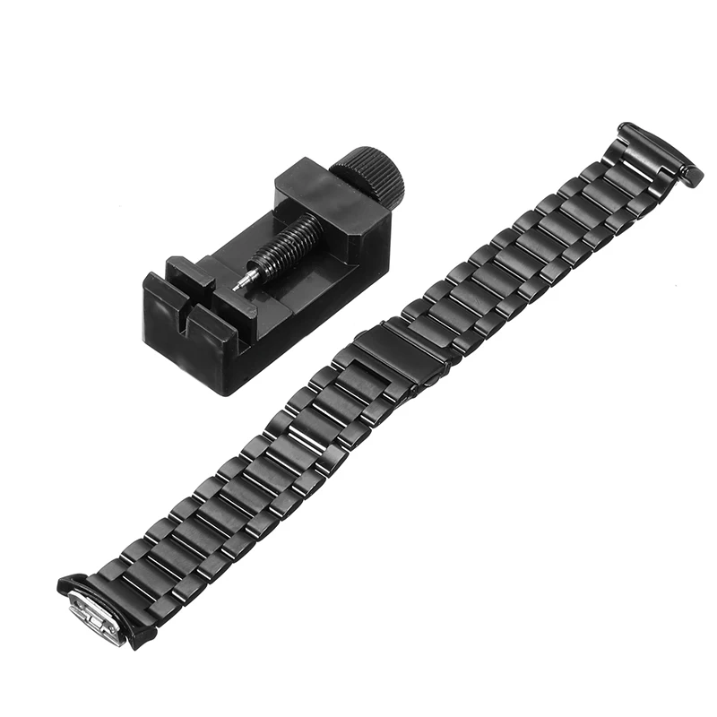 High Quality Stainless Steel Band Strap&ampConnectors For Samsung Galaxy Gear S2 SM-R720 Watch Black Fashion | Электроника