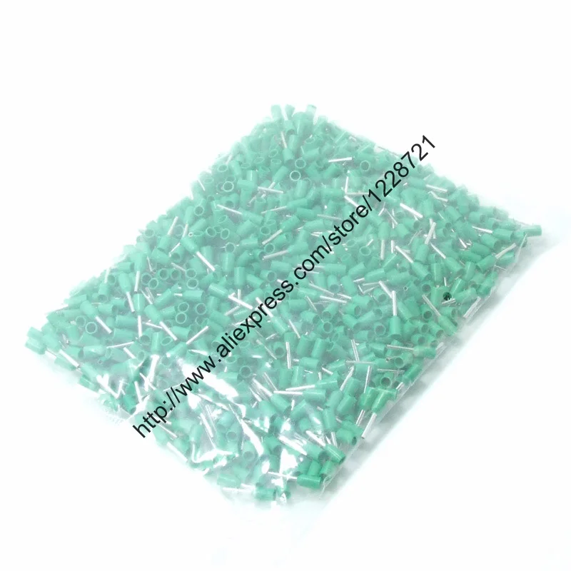 Предварительно изолированные клеммы для шнура 1000 шт. наконечники проводов