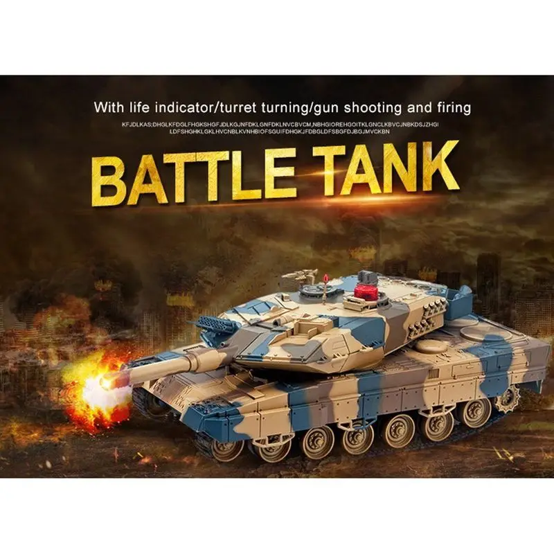 1/24 RC Танк ИК-пульт дистанционного управления игрушки Моделирование инфракрасный