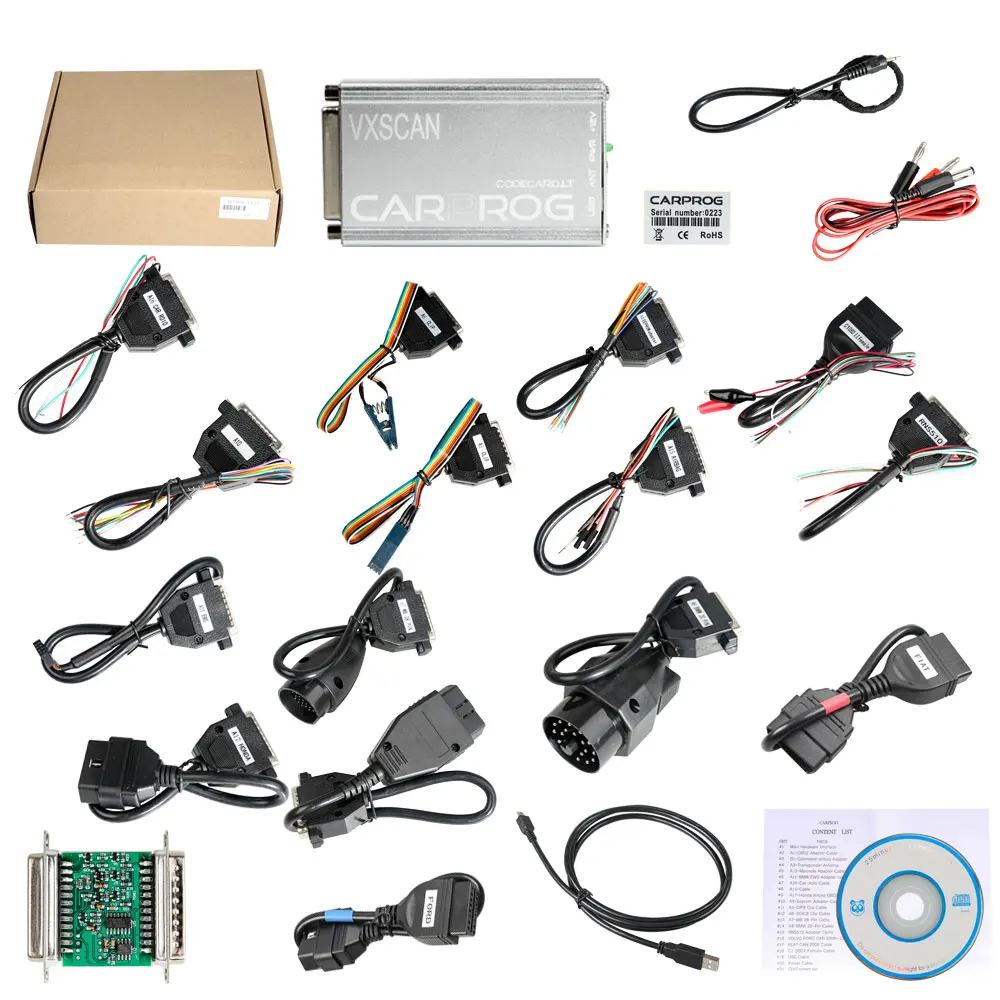 CARPROG FULL V8.21 прошивка идеальная онлайн версия со всеми 21 адаптерами включая
