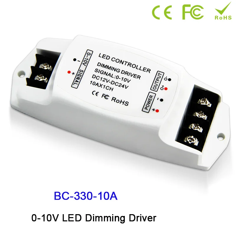 Фонарь управления яркостью 5A * 3CH 0 10V LED Driver CV PWM 10A/1CH 10v|Диммеры| |