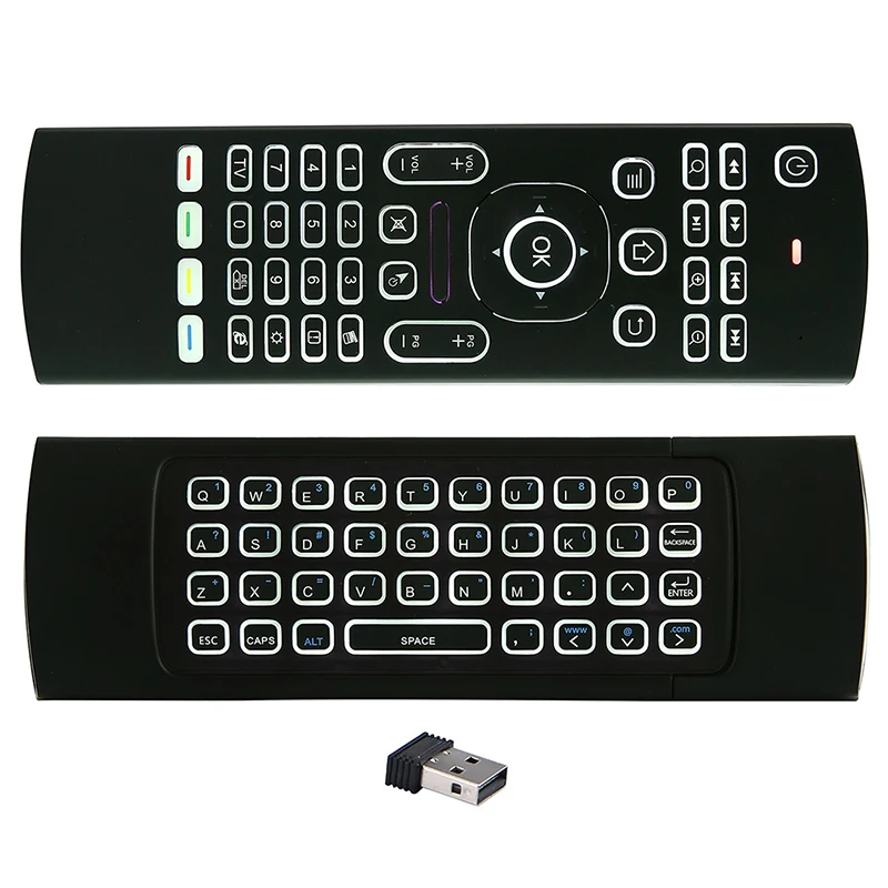 MX3 2 4G мини беспроводная клавиатура инфракрасный пульт дистанционного управления