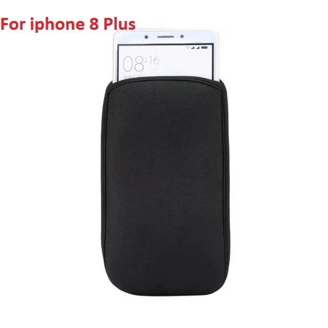 For iphone 8 Plus 4,"~ 6,4" дюймов Универсальный неопреновый чехол сумка чехол для iphone 11 Pro Max XR XS Max 8 Plus для Galaxy Note 10 S10 PLUS S10e - Цвет: For iphone 8 Plus