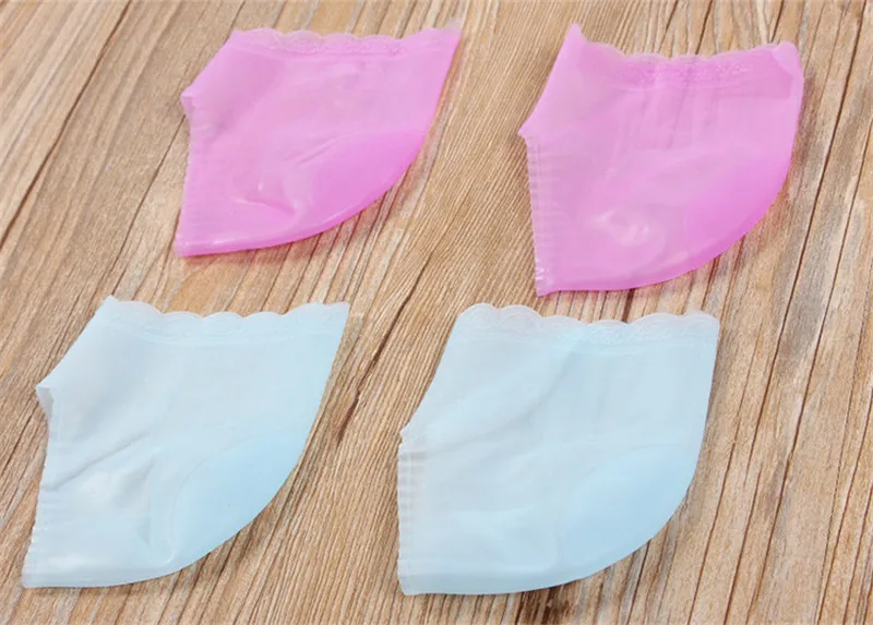 2 pcs/pairs средство по уходу ног носки Увлажняющие гелевые пяточные носки анти-скольжения обслуживание ног от трещин средство для защиты и уходу за кожей, ухаживает за кожей стоп