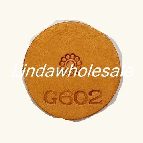Инструмент для резьбы по коже G602/G605/G645/G878, металлический рабочий инструмент, кожаный штамп