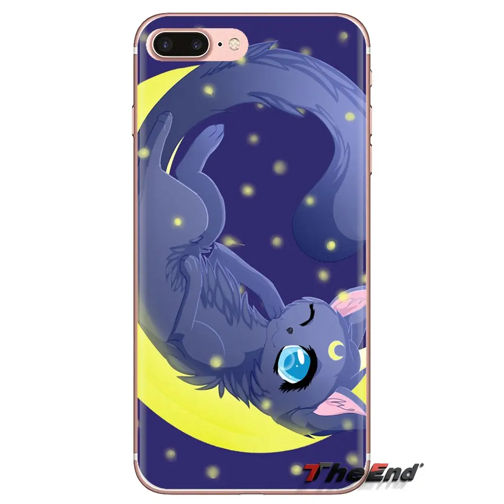 Милый Сейлор Мун Луна кошки для LG G3 G4 Mini G5 G6 G7 Q6 Q7 Q8 Q9 V10 V20 V30 X Power 2 3 K10 K4 K8 2017 мягкий