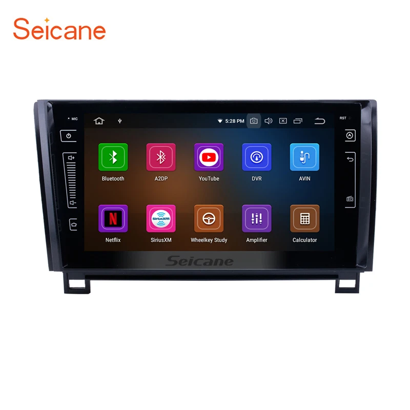 Seicane Android 9.0 9 &quotАвтомобильный мультимедийный плеер радио для 0-2015 Toyota Sequoia Tundra 2Din