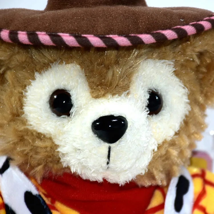 Творческий мультфильм Даффи медведь повернулся к Toy Story Woody Плюшевые игрушки Мягкая Животные куклы для детей для девочек Рождественский подарок