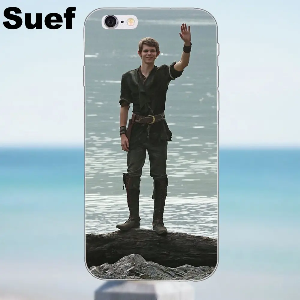 Suef для iPhone 4 4S 5 5S 5C SE 6 6S 7 8 Plus X Galaxy J1 J3 J5 J7 A3 A5 2016 2017 TPU печать Питер Пэн один раз|for