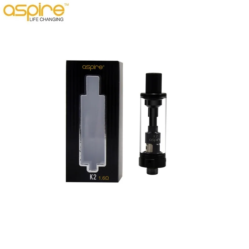 Aspire K2 BVC испаритель танк электронная сигарета 1 8 мл 1.6ohm e-распылителя Kanthal с