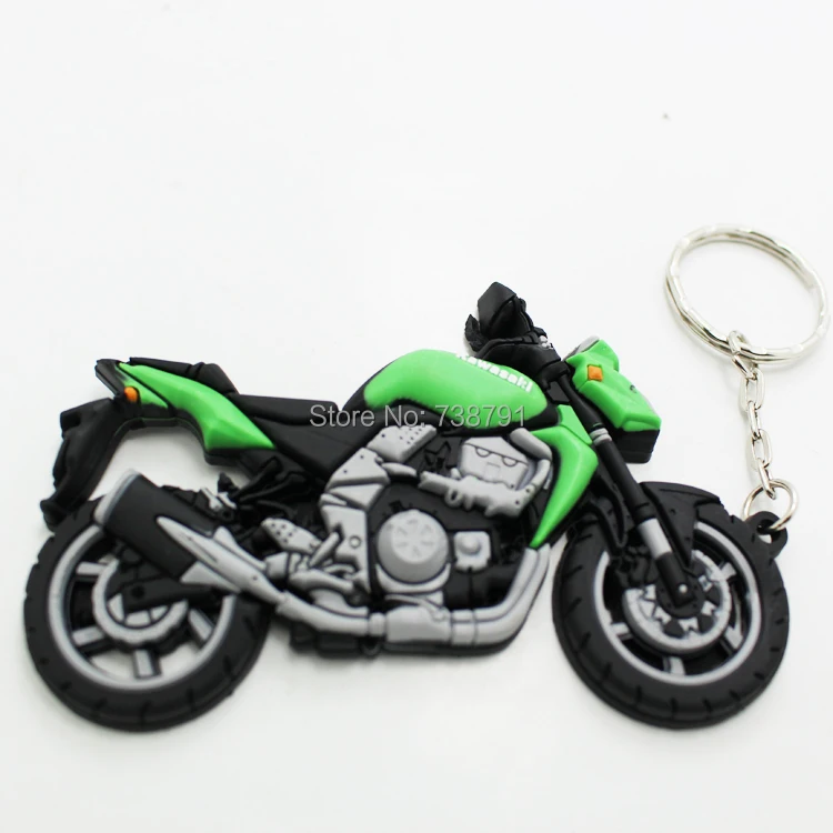 Резиновый брелок из ПВХ для мотоциклов ключей KAWASAKI Z750 Z1000 бесплатная доставка|rubber