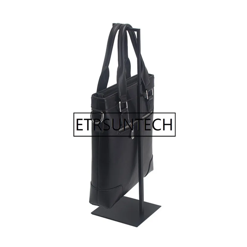 10pcs/lot Black Adjustable Handbag Stand Display Metal Handbag Display Rack Women Bag Display Holder