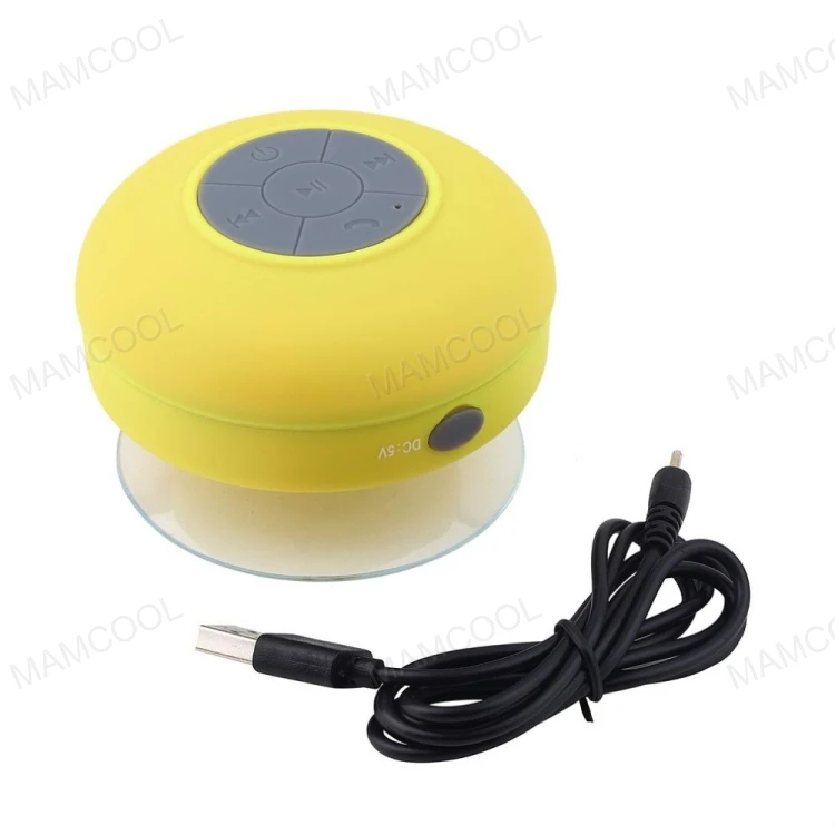 Портативный Беспроводной bluetooth Душ Водонепроницаемый Динамик присоски в