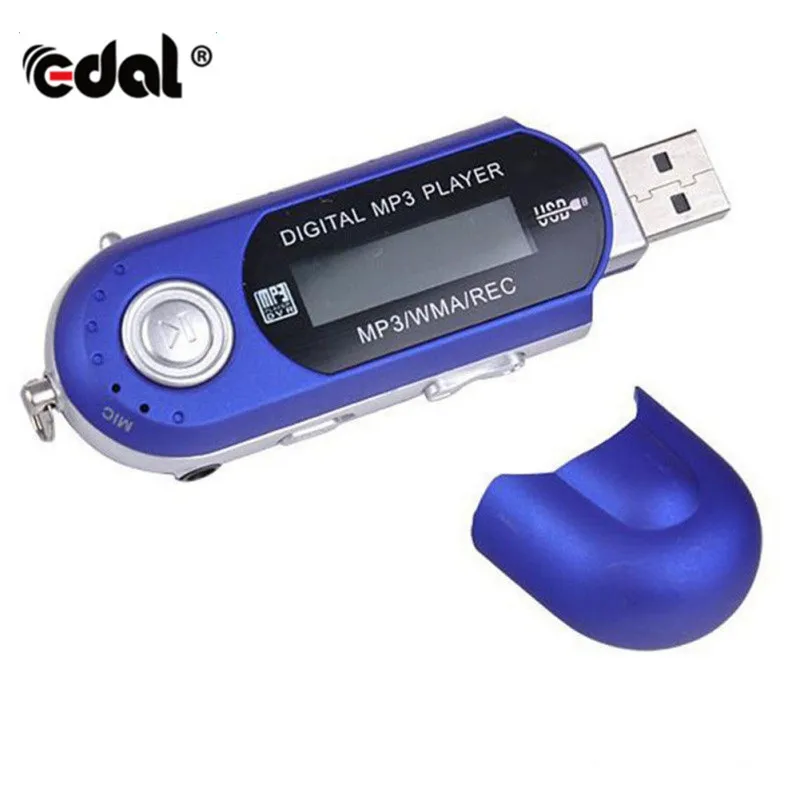 Портативный мини USB флэш MP3 плеер ЖК-экран Поддержка флэш 32 Гб TF слот для карты цифровой mp3 музыкальный плеер FM радио