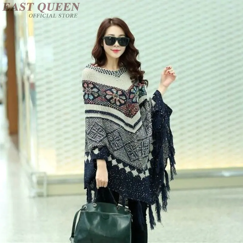 Женский свитер с бахромой Boho хиппи вырезом лодочкой модель AA3329 Y 2019|a sweater|sweater
