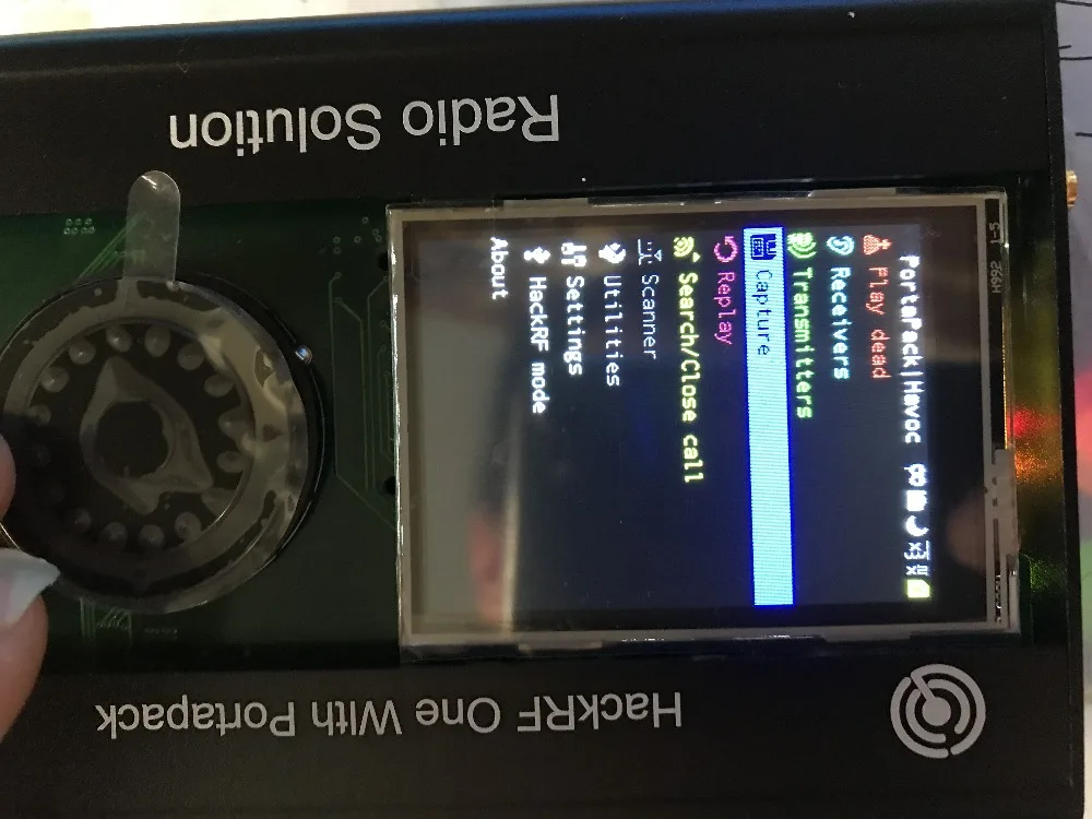 Последняя версия PORTAPACK для HACKRF ONE SDR программное обеспечение определение радио+ металлический чехол+ 0.5ppm TXCO+ сенсорный ЖК-дисплей