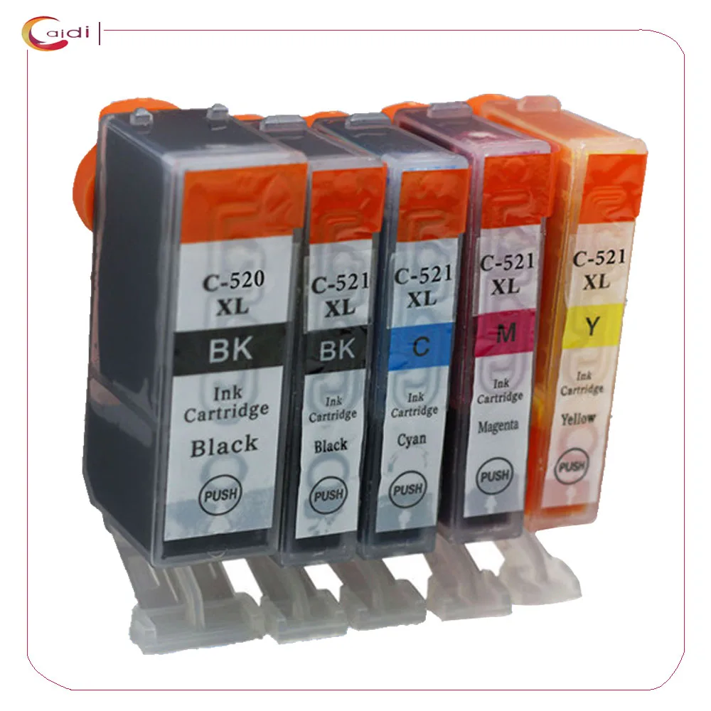 5 шт. картриджи для струйных принтеров canon PIXMA IP3600/IP4600/IP4700 MX860|ink cartridge|ink cartridge for