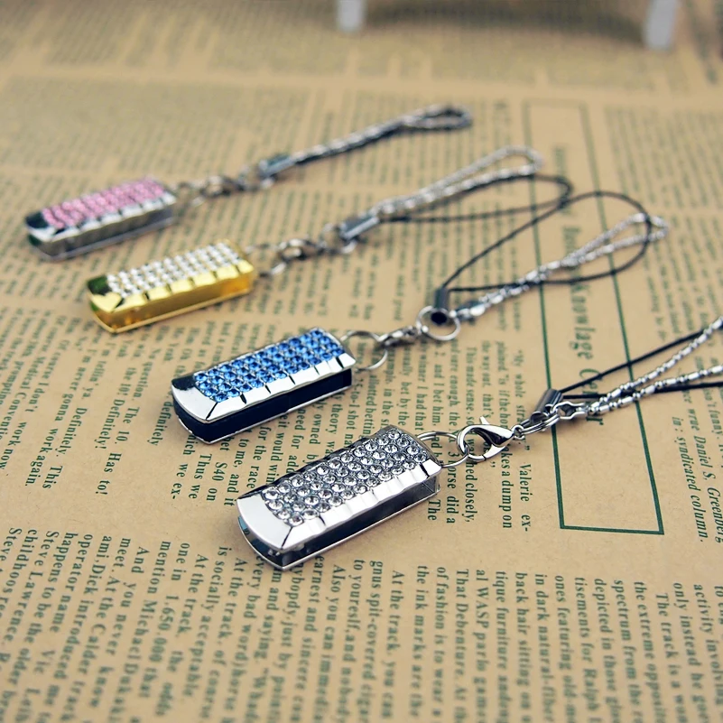 USB флеш накопитель модный металлический цветной мини 64 ГБ 32 16 8 4 Гб 2 0 свадебный