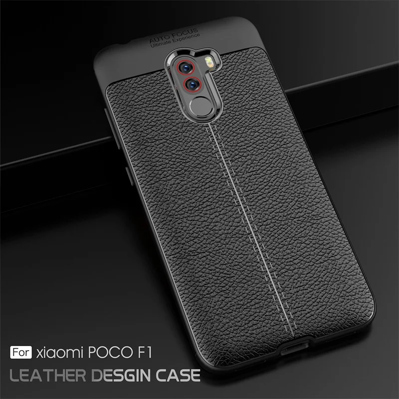 Глобальная версия для Xiaomi PocoPhone F1 чехол роскошный из ТПУ и силикона мягкая задняя