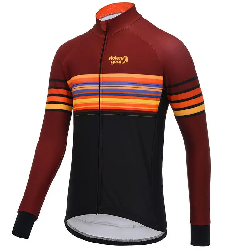 13 Новая одежда с длинным рукавом Orkaan на каждый день LS Jersey мужская синяя велосипедная Джерси bretelle ciclismo для мужчин MTB дорожный велосипед гоночная одежда - Цвет: 13