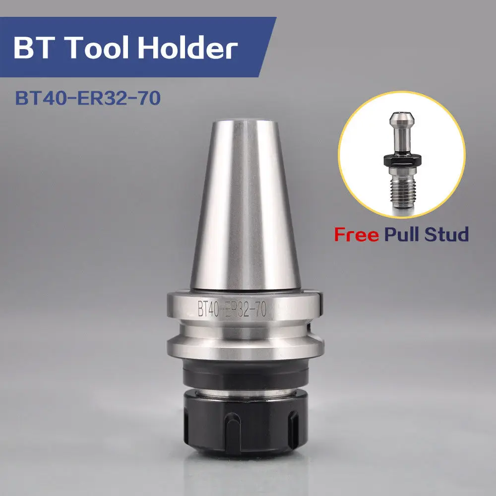 

4pcs BT40 ER32 70 high quality universal collet chuck lathe tool holder for CNC machine tool milling cutter